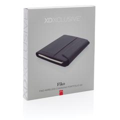 Vue Conférencier A5 avec chargeur sans fil Fiko de couleur noir| Krokrodeal