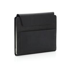 Vue Conférencier A5 avec chargeur sans fil Fiko de couleur noir| Krokrodeal