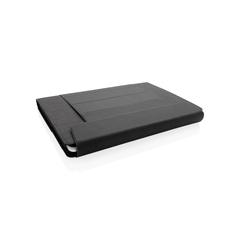 Vue Housse pour ordinateur portable et station de travail Fiko de couleur noir| Krokrodeal