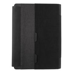 Vue Housse pour ordinateur portable et station de travail Fiko de couleur noir| Krokrodeal