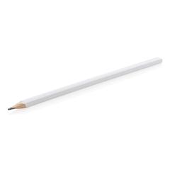 Vue Crayon de charpentier de couleur blanc| Krokrodeal