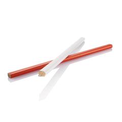 Vue Crayon de charpentier de couleur blanc| Krokrodeal