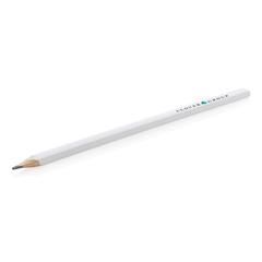 Vue Crayon de charpentier de couleur blanc| Krokrodeal