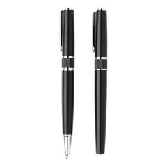 Vue Set stylos Swiss Peak de couleur noir| Krokrodeal