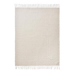 Vue VINGA Plaid Lenox de couleur marron| Krokrodeal