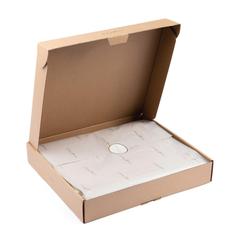 Vue VINGA Plaid Lenox de couleur marron| Krokrodeal