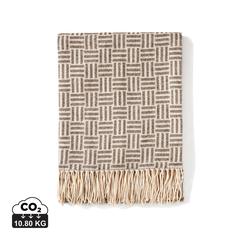 Vue VINGA Plaid Lenox de couleur noir| Krokrodeal