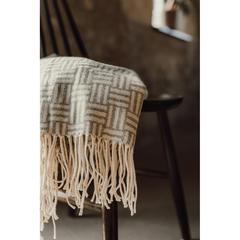 Vue VINGA Plaid Lenox de couleur vert| Krokrodeal