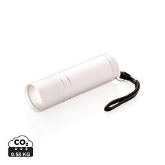 Vue Lampe torche COB de couleur gris| Krokrodeal