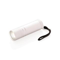 Vue Lampe torche COB de couleur gris| Krokrodeal
