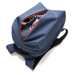 Vue Sac à dos Bureau & Sport de couleur bleu| Krokrodeal