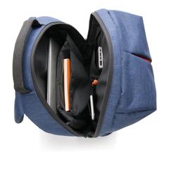Vue Sac à dos Bureau & Sport de couleur bleu| Krokrodeal