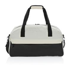 Vue Sac de sport en rPET AWARE™ Kazu de couleur blanc| Krokrodeal