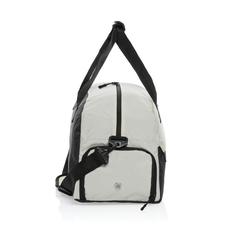 Vue Sac de sport en rPET AWARE™ Kazu de couleur blanc| Krokrodeal