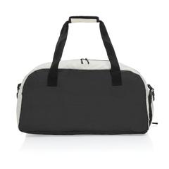 Vue Sac de sport en rPET AWARE™ Kazu de couleur blanc| Krokrodeal
