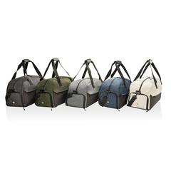 Vue Sac de sport en rPET AWARE™ Kazu de couleur blanc| Krokrodeal