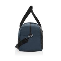 Vue Sac de sport en rPET AWARE™ Kazu de couleur bleu| Krokrodeal