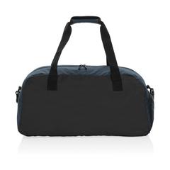 Vue Sac de sport en rPET AWARE™ Kazu de couleur bleu| Krokrodeal