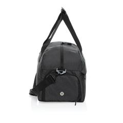 Vue Sac de sport en rPET AWARE™ Kazu de couleur noir| Krokrodeal
