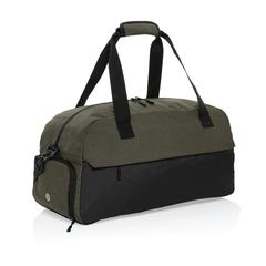 Vue Sac de sport en rPET AWARE™ Kazu de couleur vert| Krokrodeal