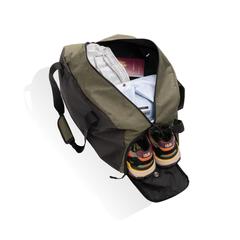 Vue Sac de sport en rPET AWARE™ Kazu de couleur vert| Krokrodeal