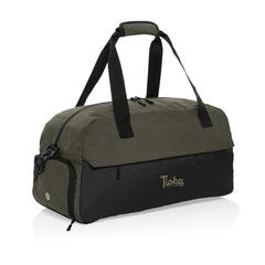 Vue Sac de sport en rPET AWARE™ Kazu de couleur vert| Krokrodeal