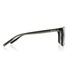 Vue Lunettes de soleil polarisées Swiss Peak en plastique RCS de couleur noir| Krokrodeal