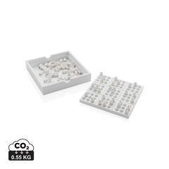 Vue Jeu de Sudoku en bois de couleur blanc| Krokrodeal
