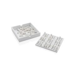 Vue Jeu de Sudoku en bois de couleur blanc| Krokrodeal