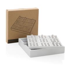 Vue Jeu de Sudoku en bois de couleur blanc| Krokrodeal