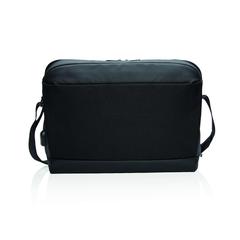 Vue Sacoche ordinateur 15.6'' Madrid de couleur noir| Krokrodeal