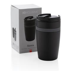 Vue Mug étanche Sierra de couleur gris| Krokrodeal