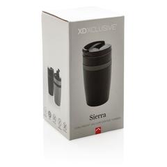Vue Mug étanche Sierra de couleur gris| Krokrodeal
