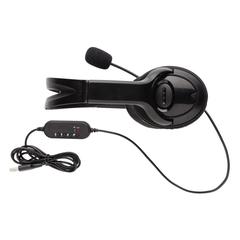 Vue Casque audio filaire de couleur noir| Krokrodeal