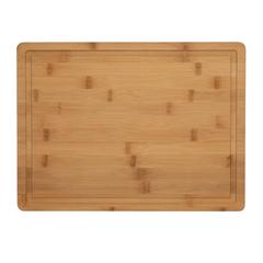 Vue Planche à découper en bambou Ukiyo de couleur marron| Krokrodeal