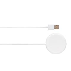 Vue Chargeur magnétique sans fil 5W de couleur blanc| Krokrodeal