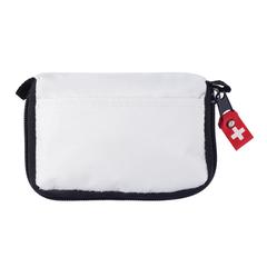 Vue Set de premiers secours dans une pochette de couleur blanc| Krokrodeal