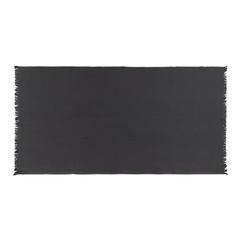 Vue Serviette hammam Ukiyo Keiko AWARE™ Made in Europe 100x180cm de couleur gris| Krokrodeal