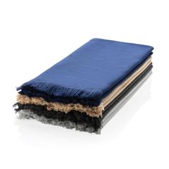 Vue Serviette hammam Ukiyo Keiko AWARE™ Made in Europe 100x180cm de couleur gris| Krokrodeal