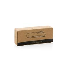 Vue Couteau en bois avec tire-bouchon de couleur marron| Krokrodeal