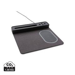 Tapis de souris Air avec chargeur à induction 5W publicitaire pas cher
