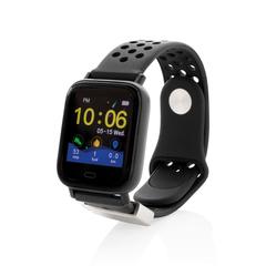 Vue Montre connectée Fit de couleur noir| Krokrodeal