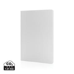 Vue Carnet A5 à couverture souple avec papier minéral IMPACT de couleur blanc| Krokrodeal