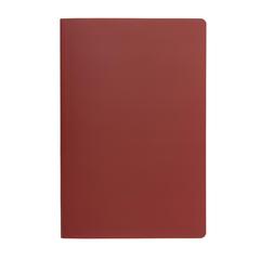 Vue Carnet A5 à couverture souple avec papier minéral IMPACT de couleur rouge| Krokrodeal