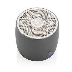 Vue Enceinte 3W aluminium recyclé RCS Swiss peak de couleur gris| Krokrodeal