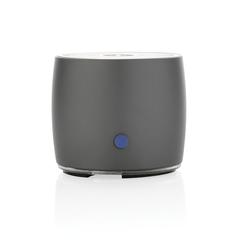 Vue Enceinte 3W aluminium recyclé RCS Swiss peak de couleur gris| Krokrodeal