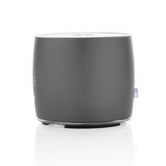 Vue Enceinte 3W aluminium recyclé RCS Swiss peak de couleur gris| Krokrodeal