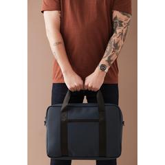 Vue VINGA Sac d'ordinateur Baltimore de couleur bleu| Krokrodeal