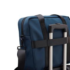 Vue VINGA Sac d'ordinateur Baltimore de couleur bleu| Krokrodeal