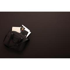 Vue VINGA Sac d'ordinateur Baltimore de couleur noir| Krokrodeal